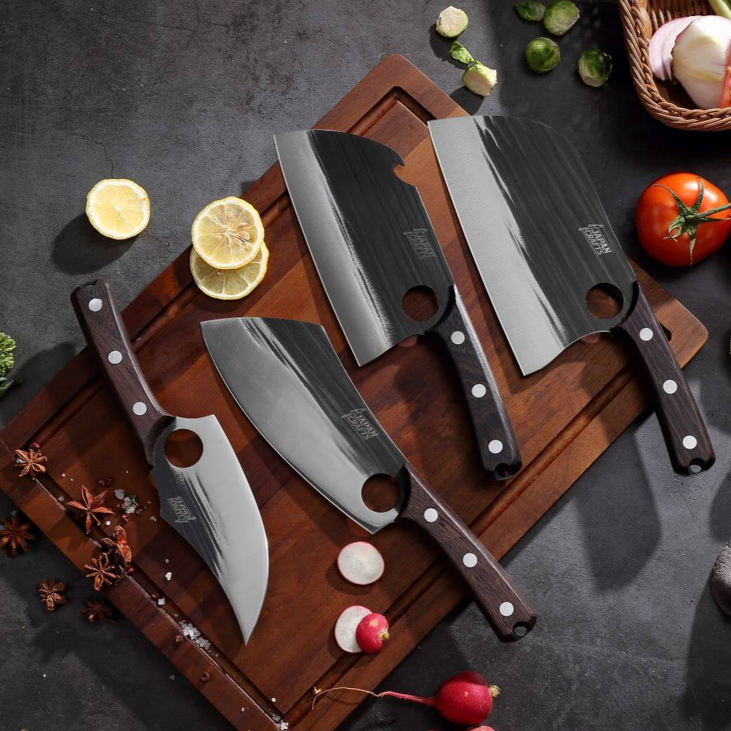 SOBO COLLECTION - Japanese Hammered Knives